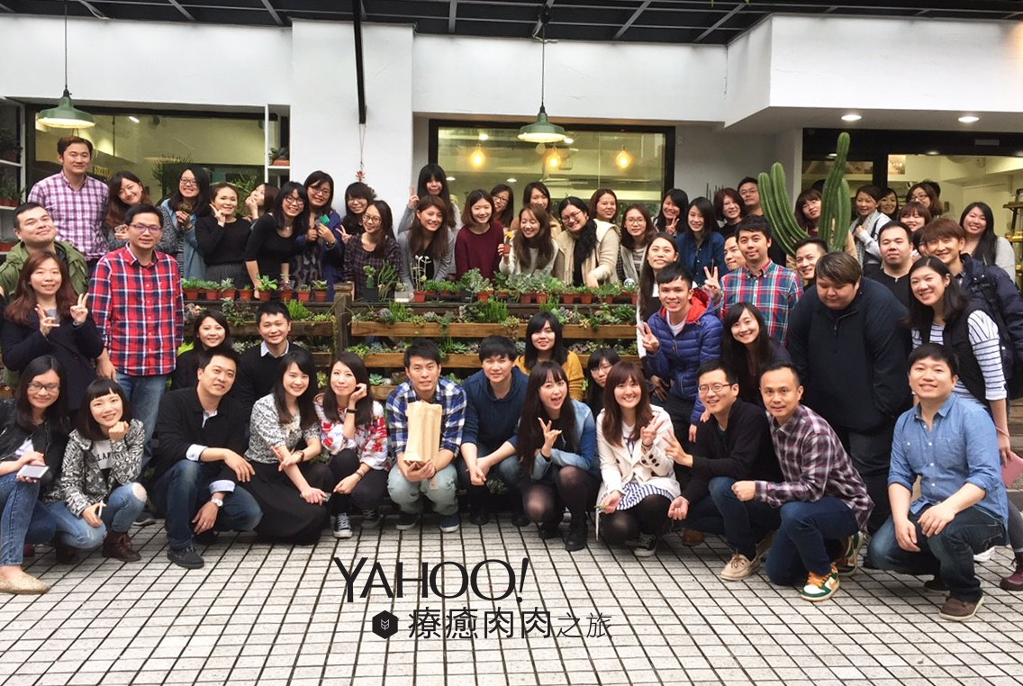 Read more about the article 企業活動：YAHOO! 70人來上療癒課程啦!