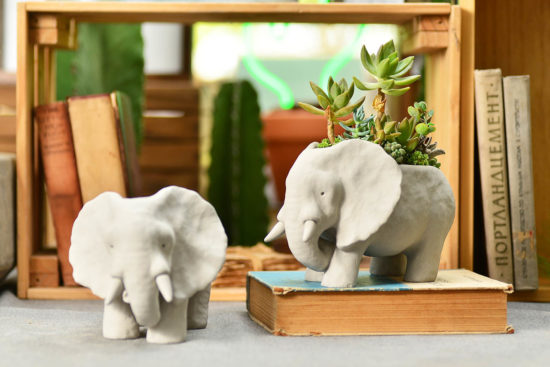 elephant pots