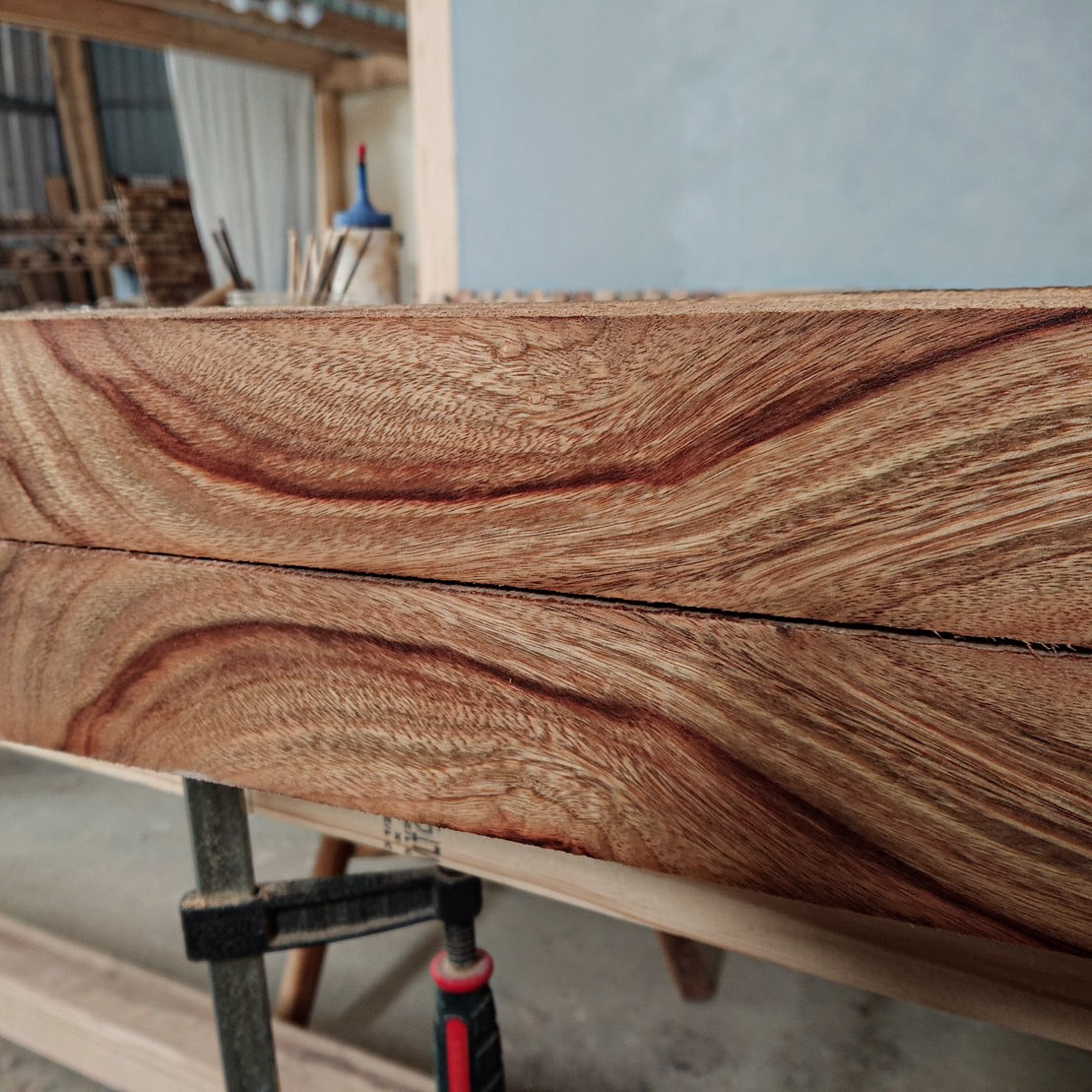 木頭工廠製作過程